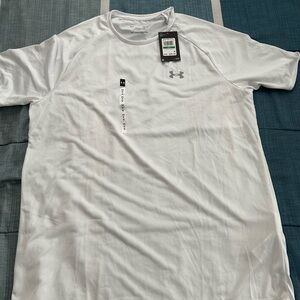 Under Armour Tech Tee, Men’s Large White